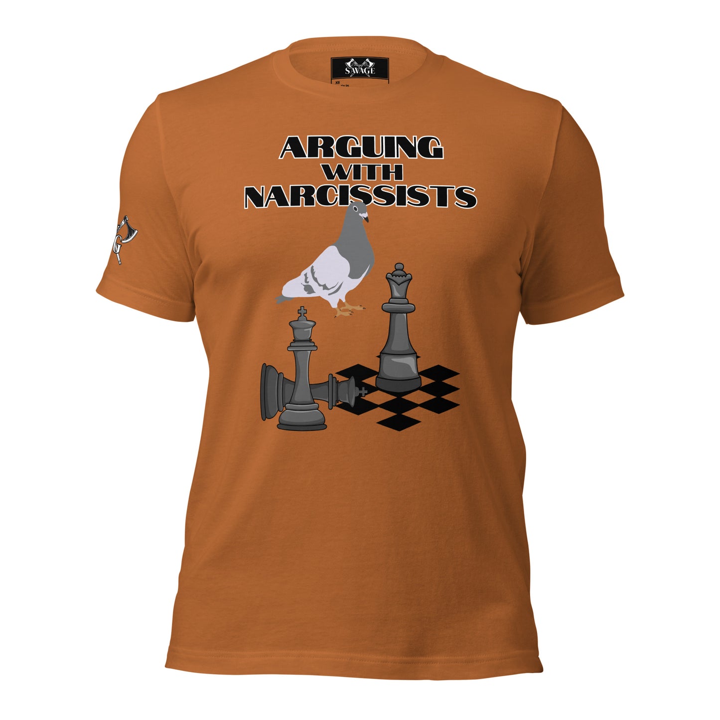 "Chess with a Pigeon" Tee: Arguing with Narcissists II