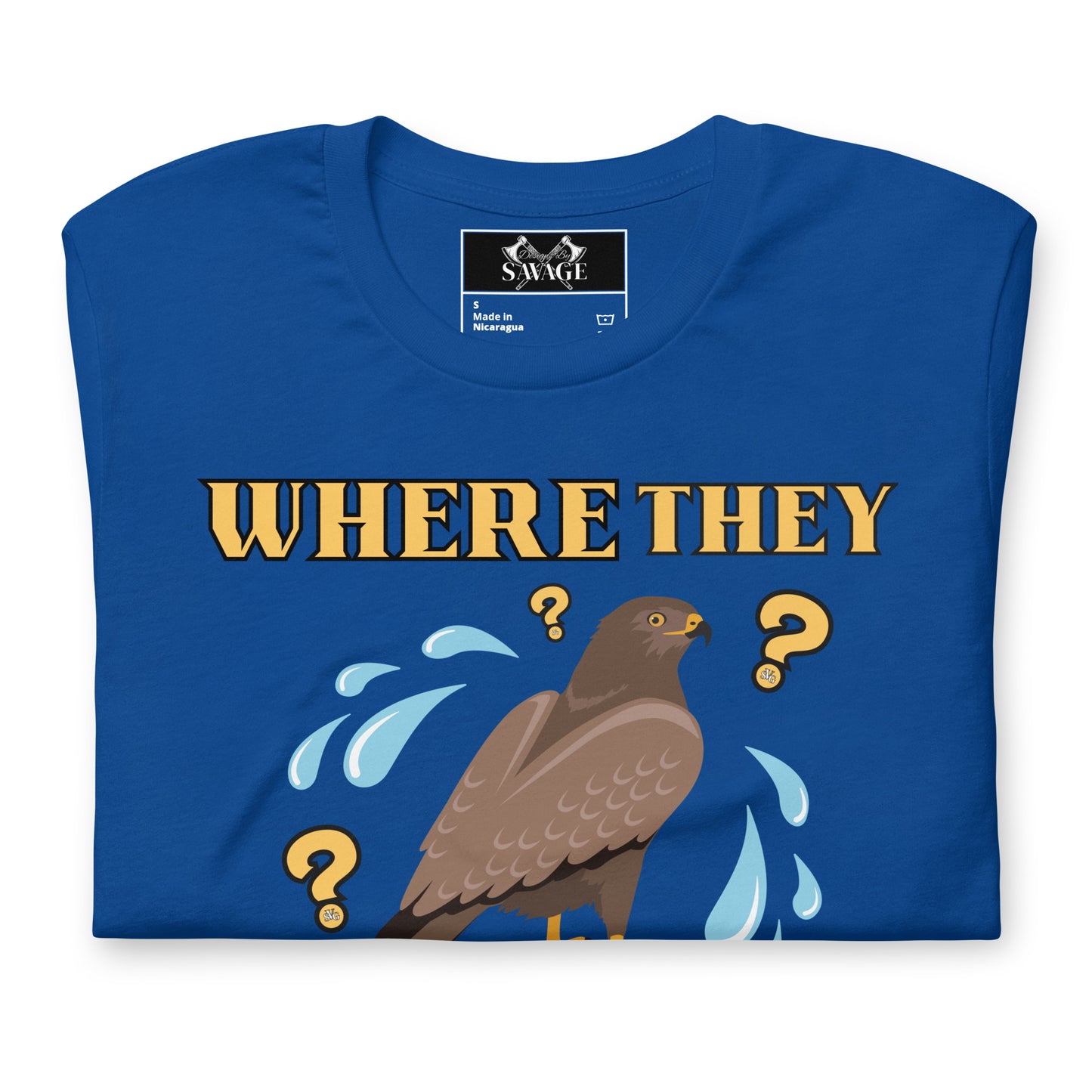 HAWK TUAH, Where They Do That At? T-Shirt | Playful Adult Humor Tee